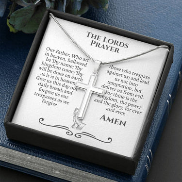 The Lords Prayer Cross Necklace - Love You This Much
